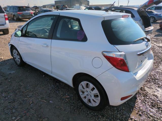  TOYOTA YARIS 2014 Белы