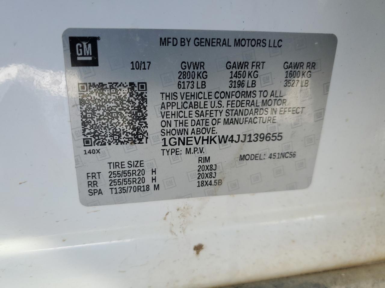 2018 Chevrolet Traverse - Image 14