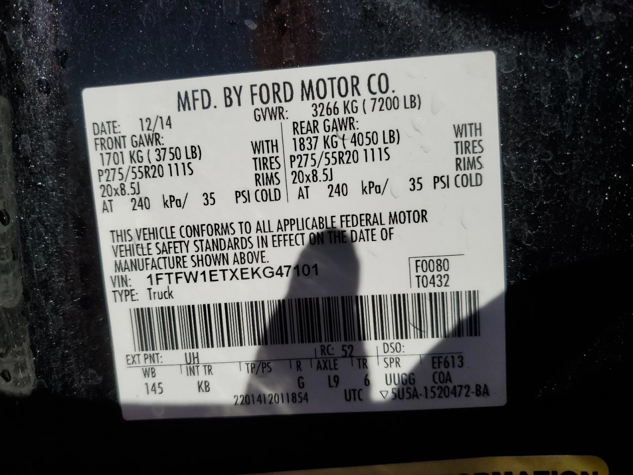 2014 Ford F-150 - Image 13