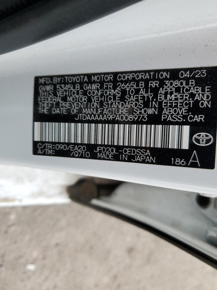 VIN JTDAAAAA9PA008973 2023 TOYOTA MIRAI no.12