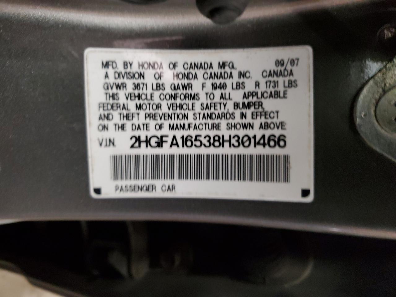 2008 Honda Civic - Image 12