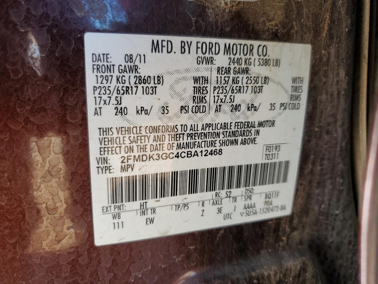 2012 Ford Edge - Image 13