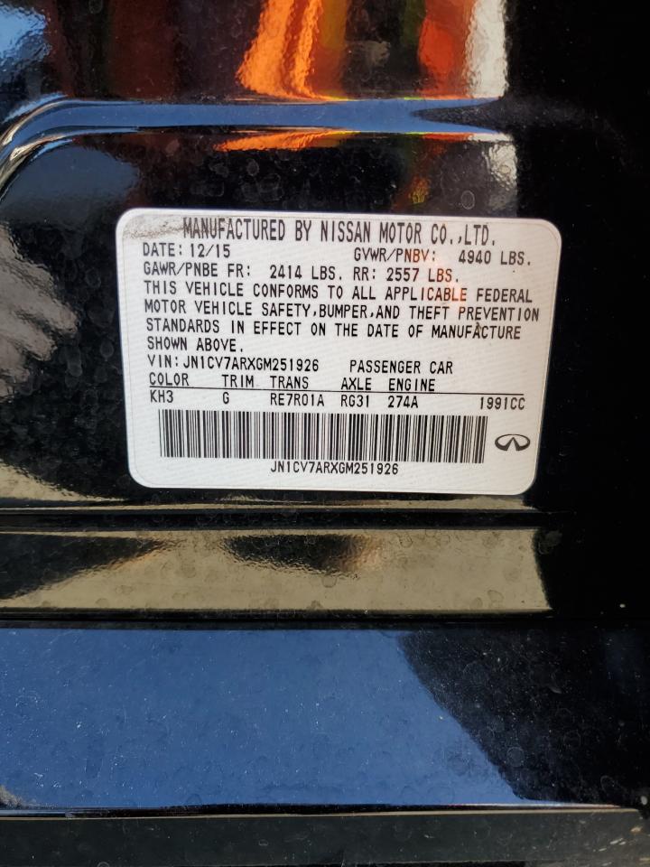 2016 Infiniti Q50 - Image 12