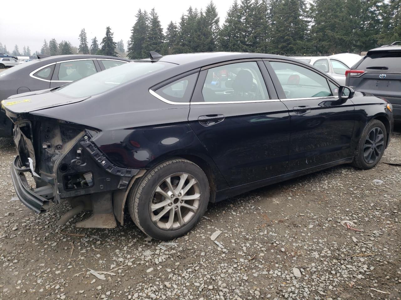 VIN 3FA6P0LU7LR190152 2020 FORD FUSION no.3