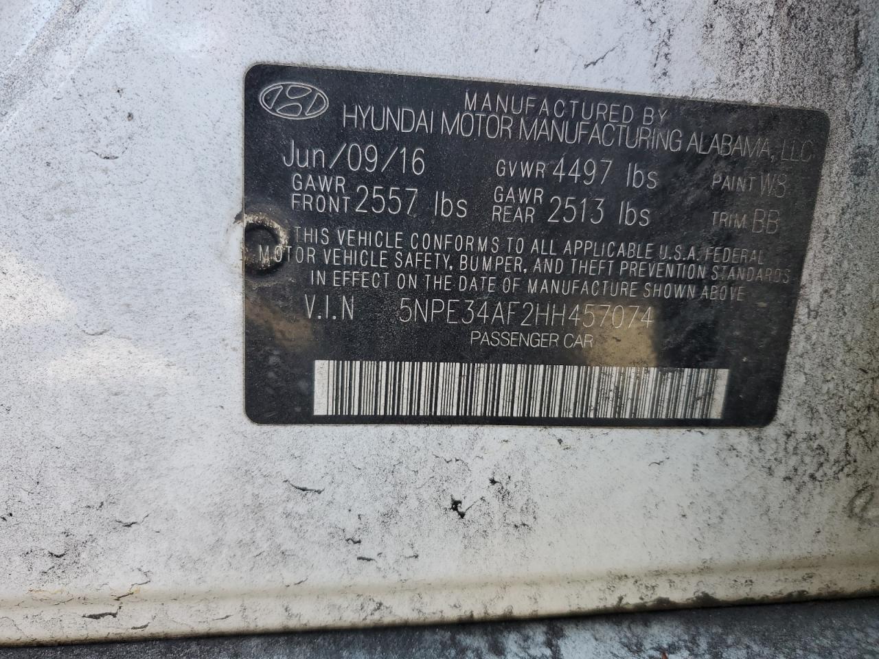2017 Hyundai Sonata - Image 15