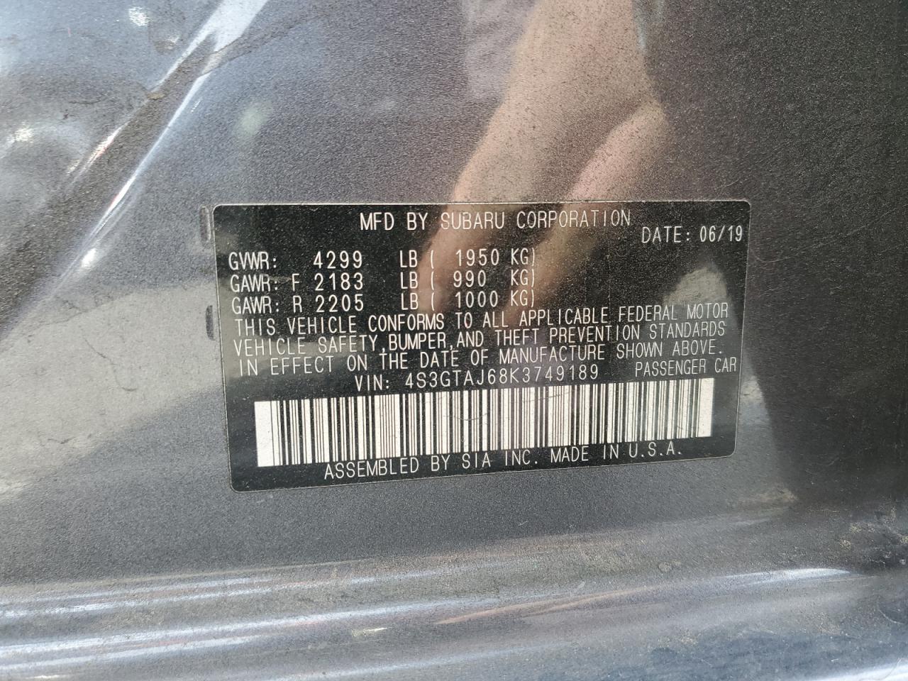 2019 Subaru Impreza - Image 12