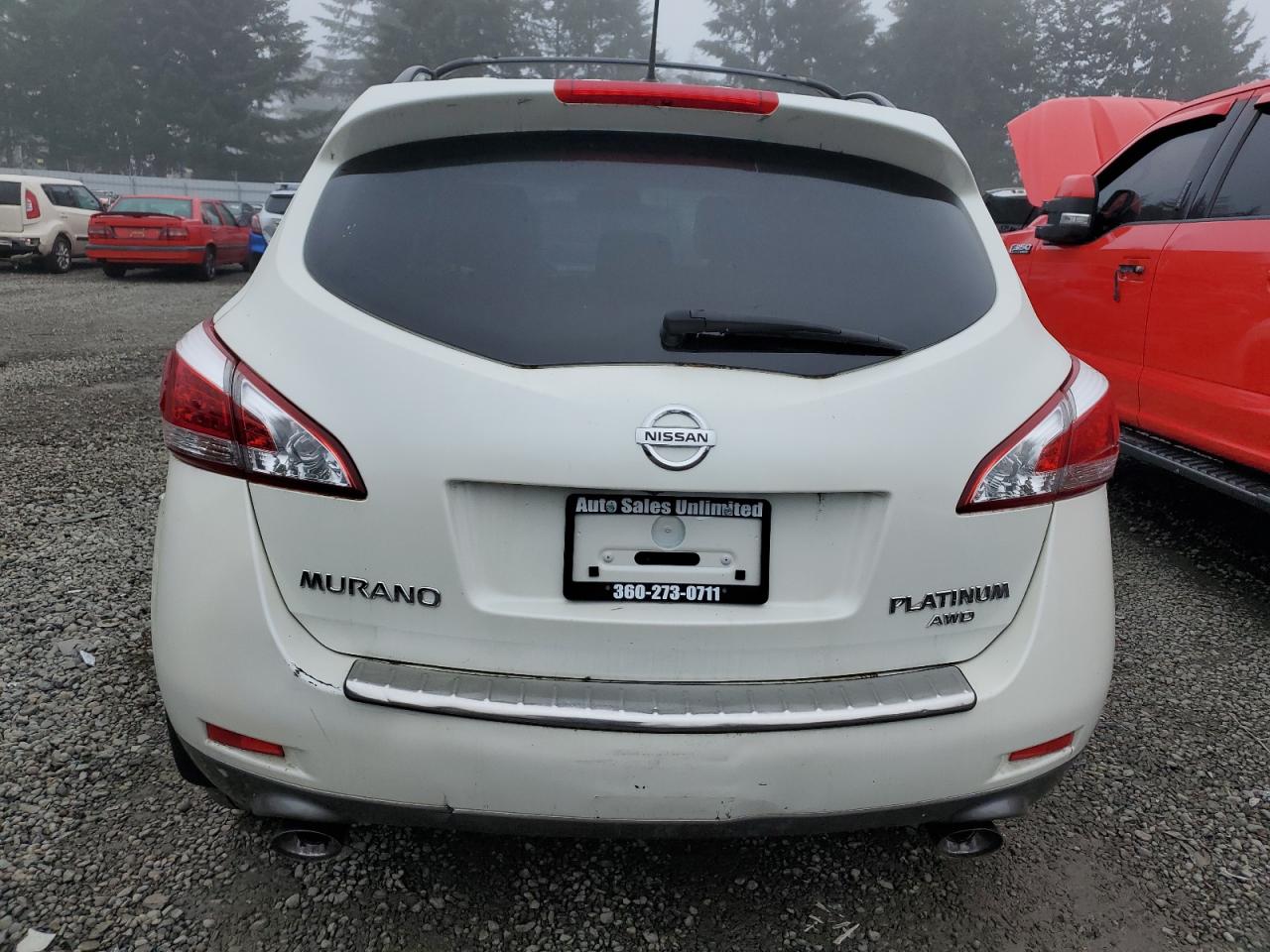 VIN JN8AZ1MW7DW323158 2013 NISSAN MURANO no.6