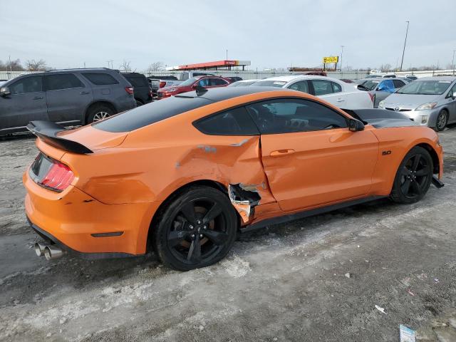  FORD MUSTANG 2021 Оранжевый