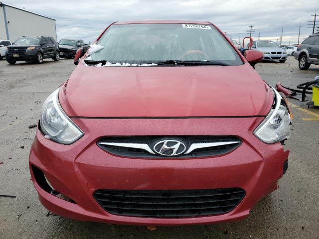  HYUNDAI ACCENT 2017 Красный