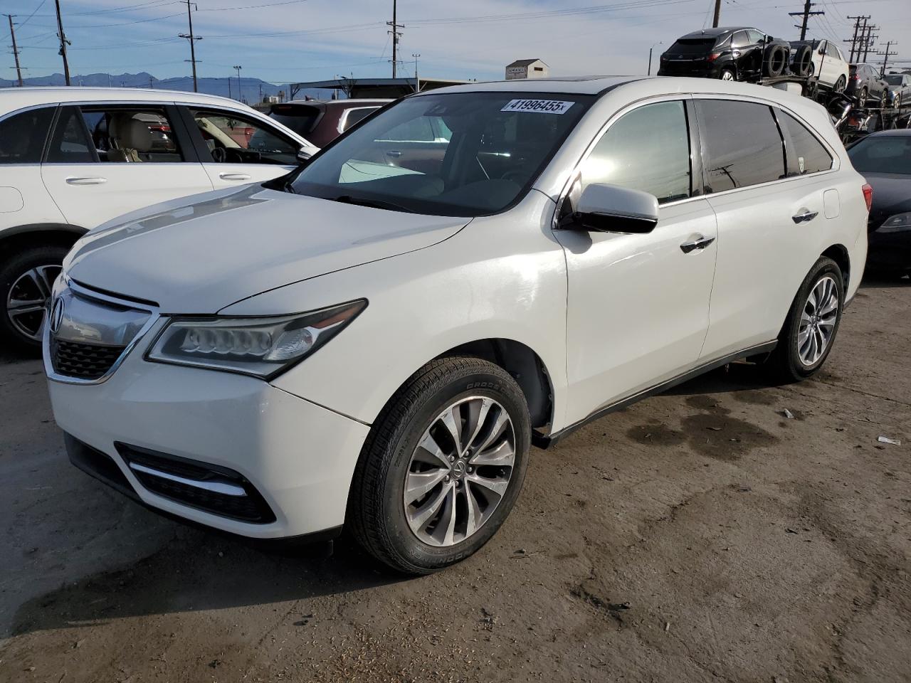 VIN 5FRYD3H41GB021210 2016 ACURA MDX no.1