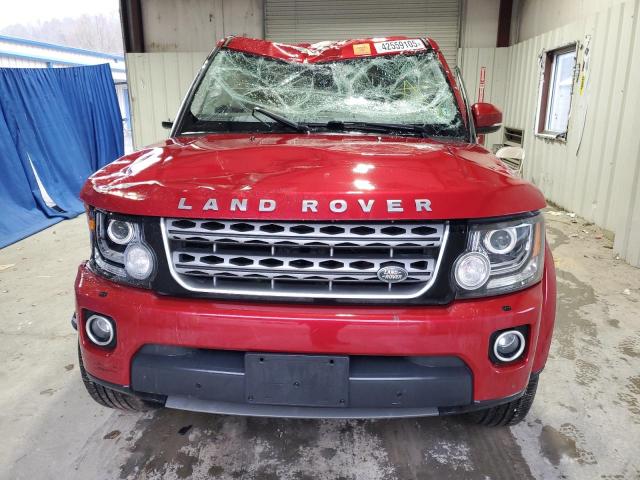  LAND ROVER LR4 2016 Красный