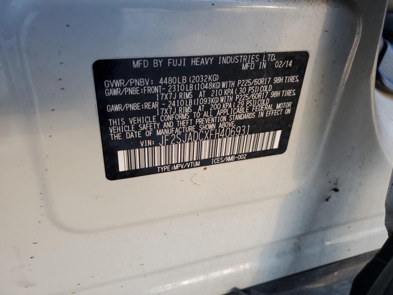 2015 Subaru Forester - Image 15
