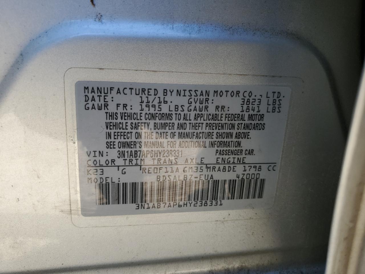 2017 Nissan Sentra - Image 13