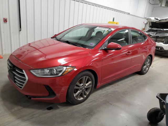  HYUNDAI ELANTRA 2017 Czerwony