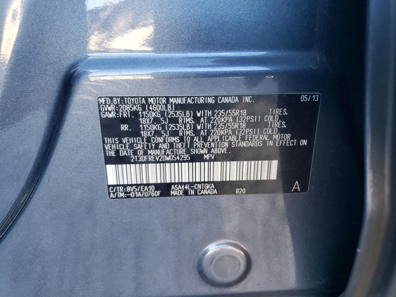 2013 Toyota RAV 4 - Image 13