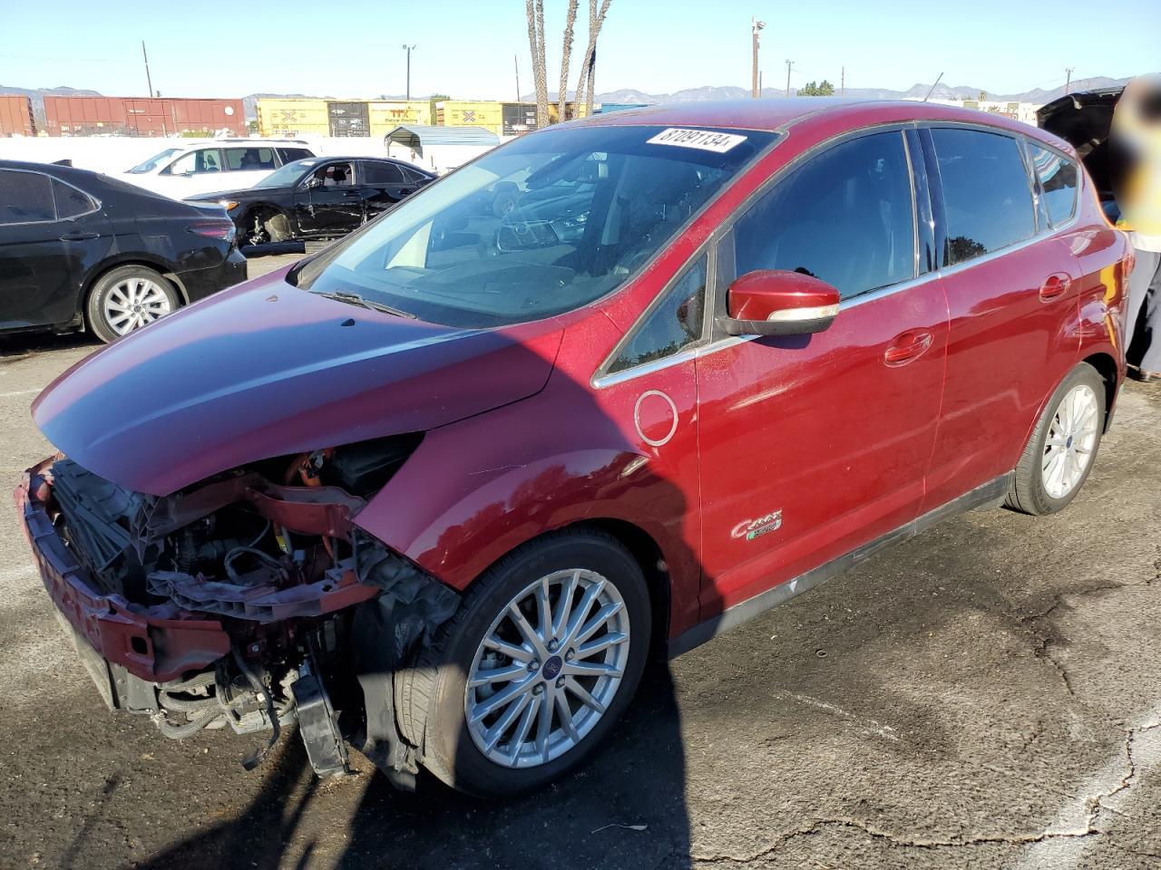 2014 Ford C-Max Premium VIN: 1FADP5CU1EL516971 Lot: 87091134