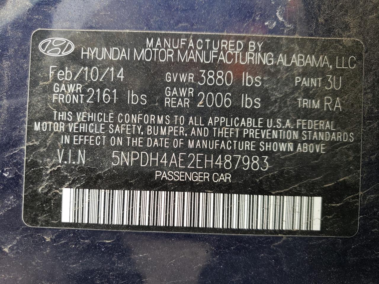 2014 Hyundai Elantra - Image 12