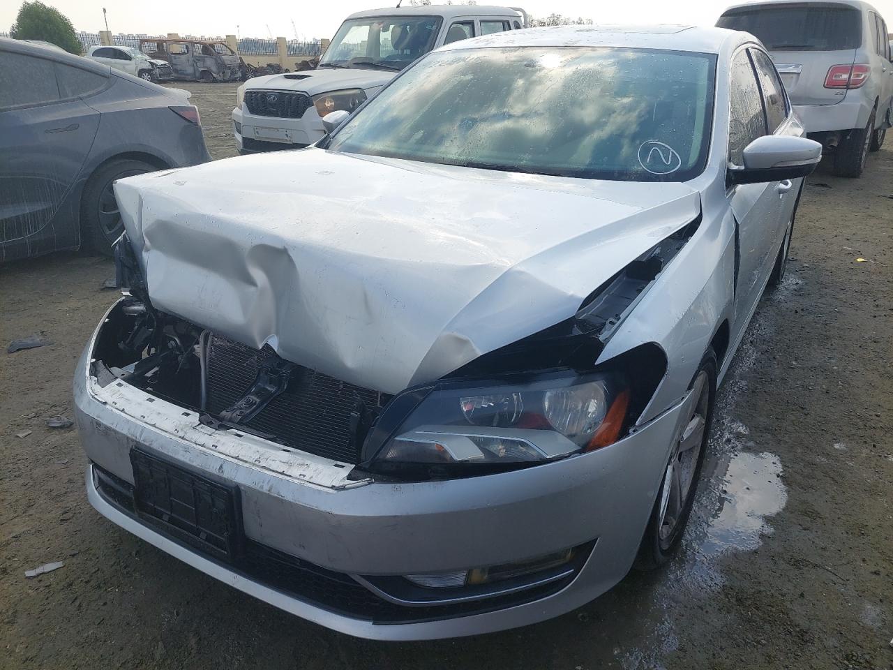 WVWCR7A34FC001213 - 2015 Volkswagen Passat - #89228145