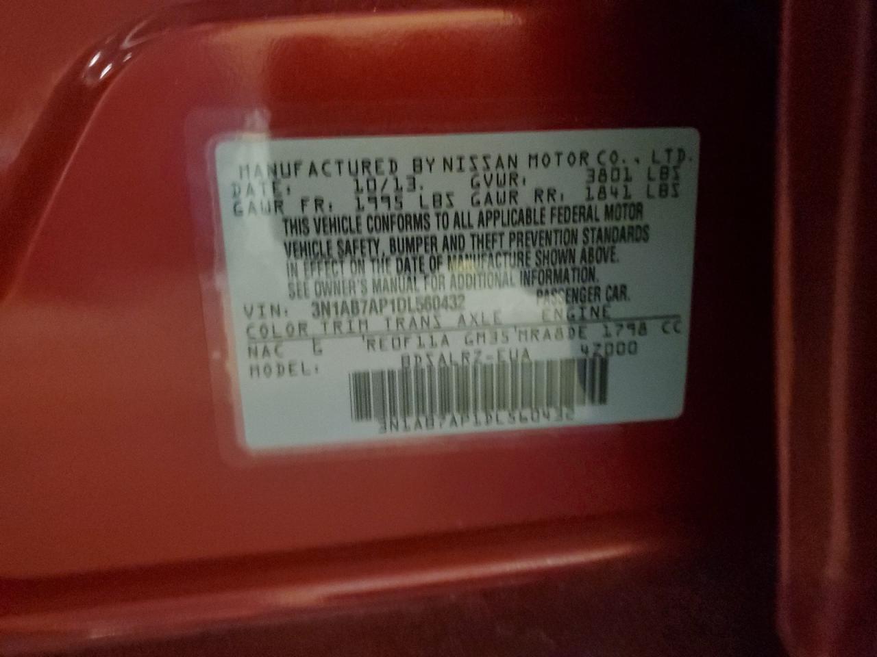 2013 Nissan Sentra - Image 12