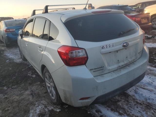  SUBARU IMPREZA 2015 Белы