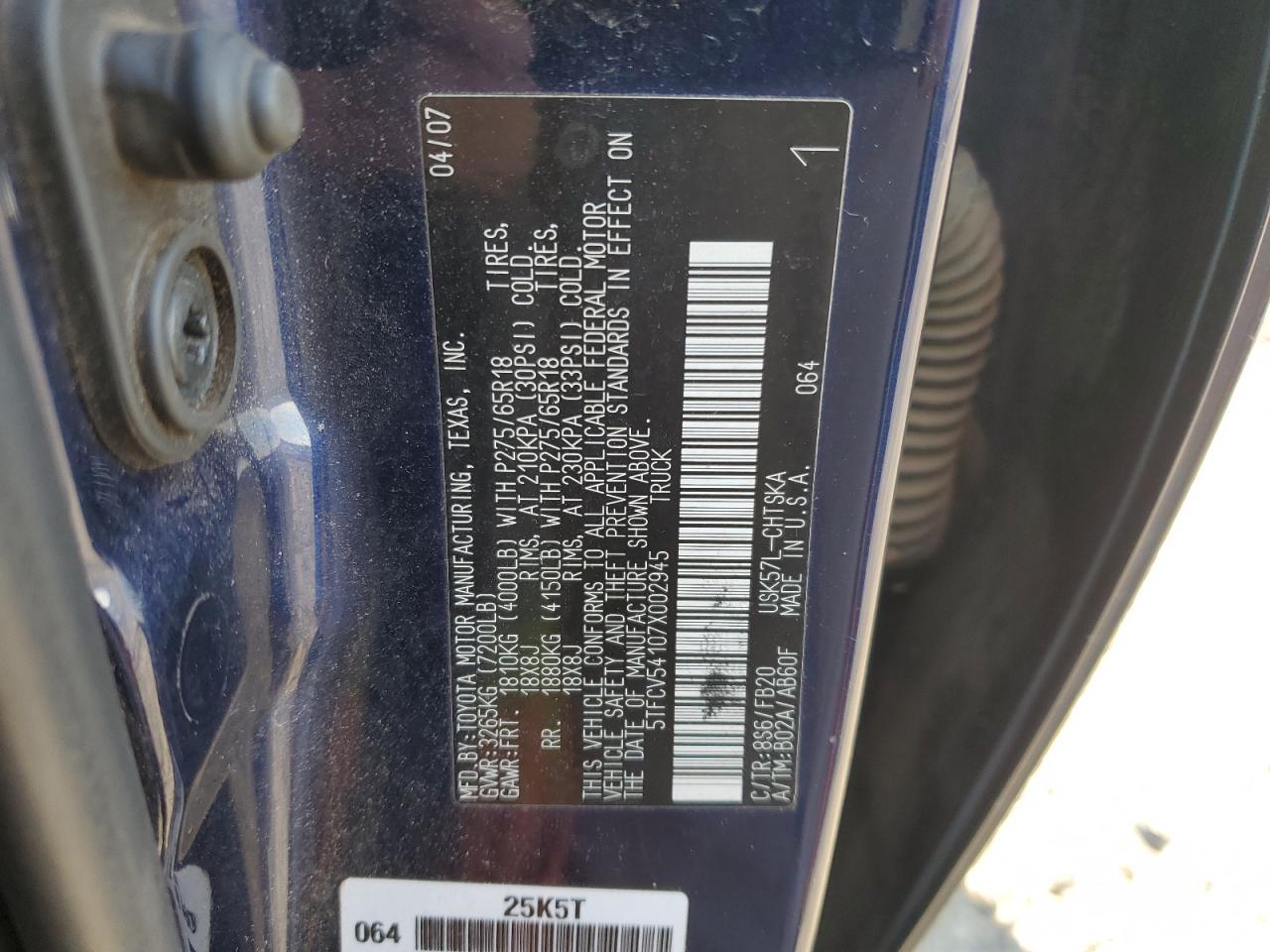 2007 Toyota Tundra - Image 12