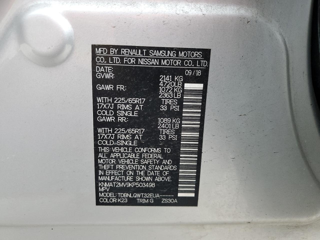 2019 Nissan Rogue - Image 13