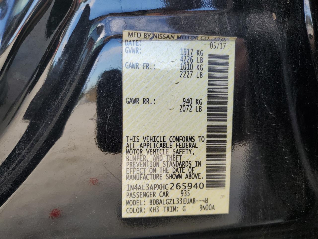 2017 Nissan Altima - Image 14