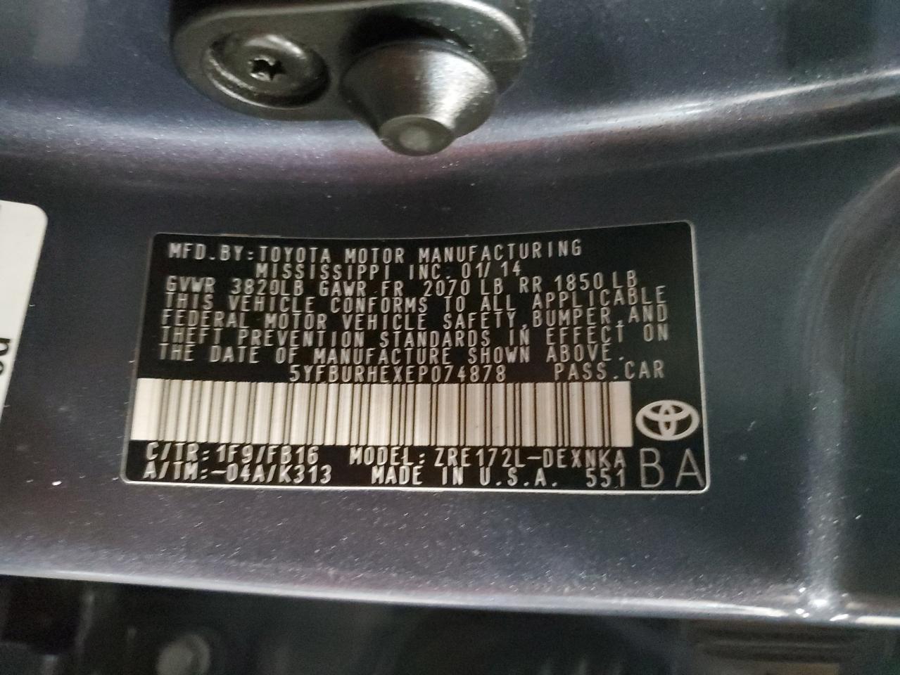 2014 Toyota Corolla - Image 12