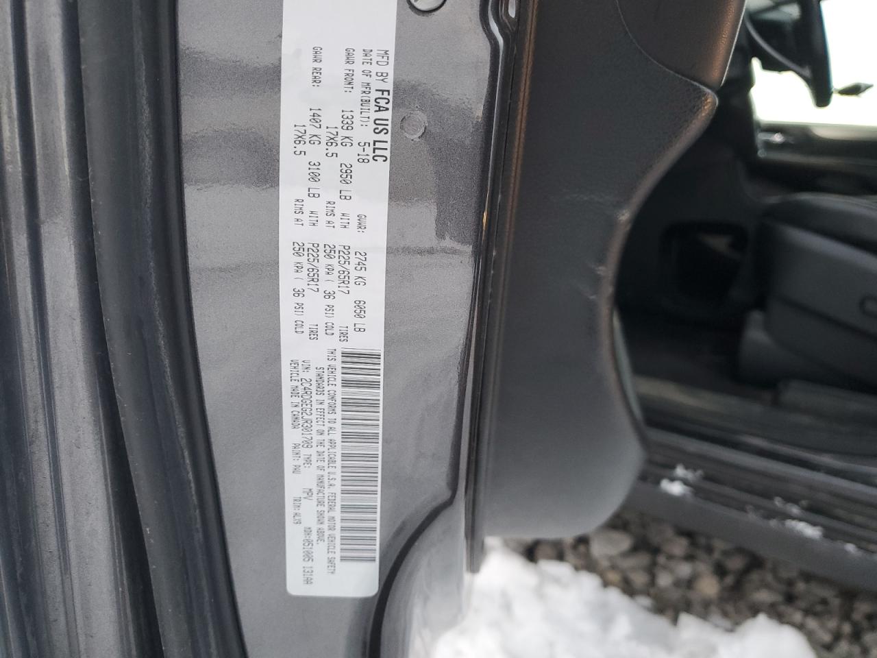 2018 Dodge Caravan - Image 13
