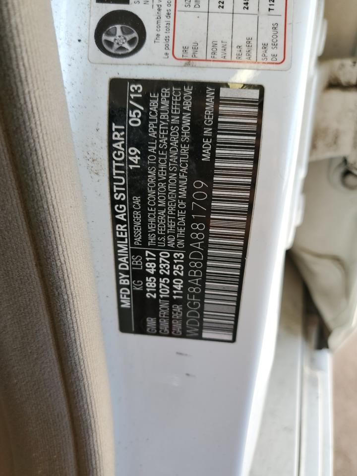 2013 Mercedes-Benz C 300 4Matic VIN: WDDGF8AB8DA881709 Lot: 87891565