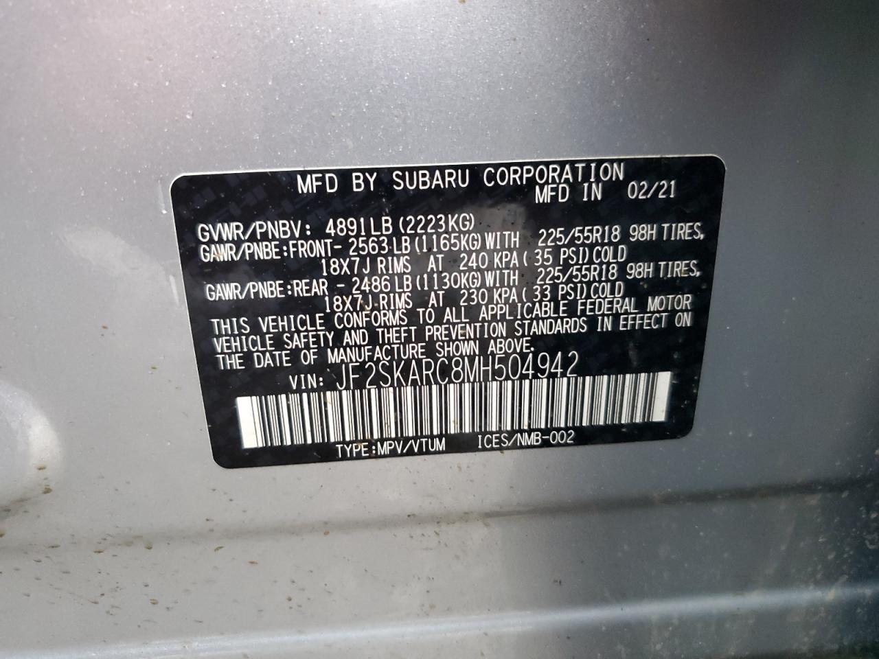 2021 Subaru Forester - Image 14
