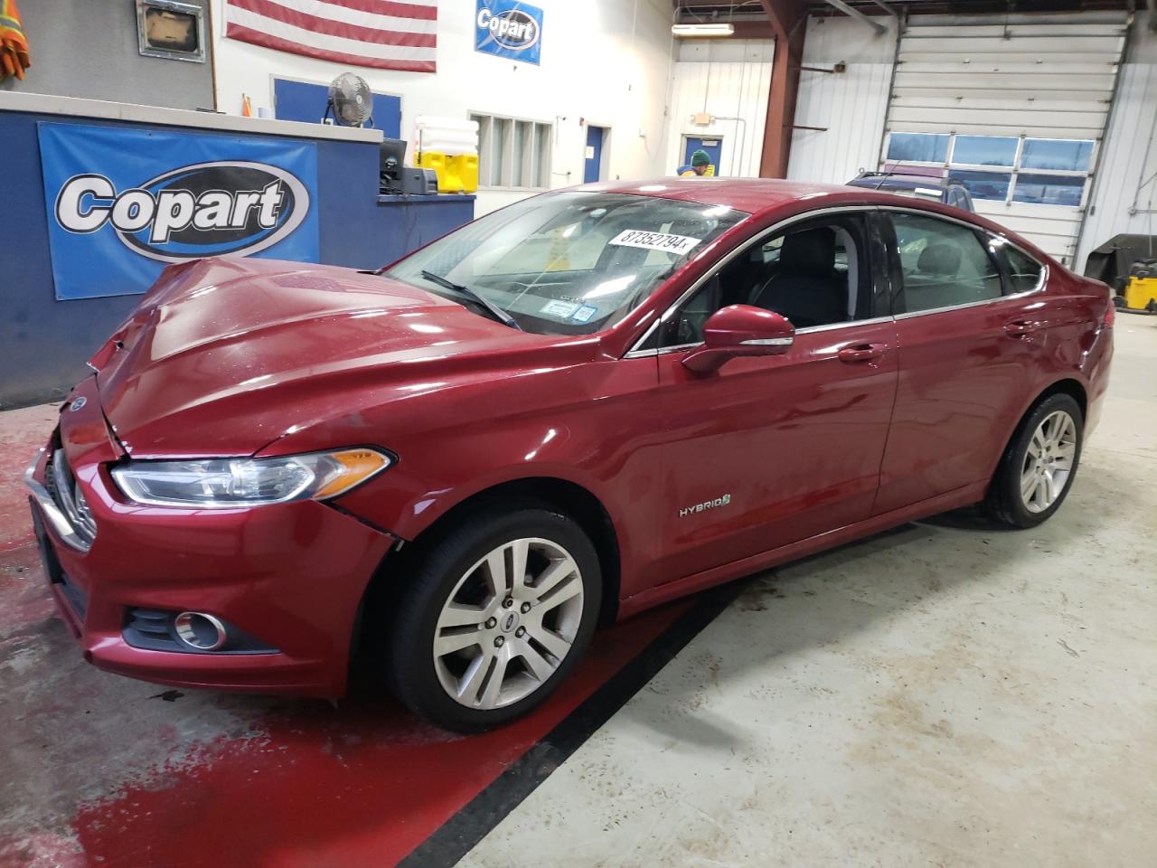 VIN 3FA6P0LU1ER398398 2014 FORD FUSION no.1