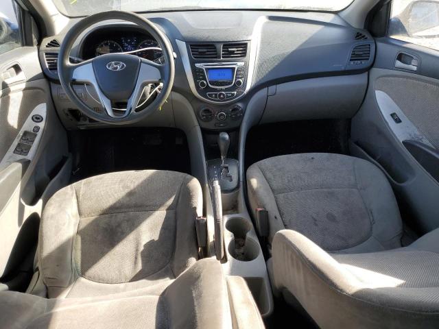  HYUNDAI ACCENT 2012 Srebrny