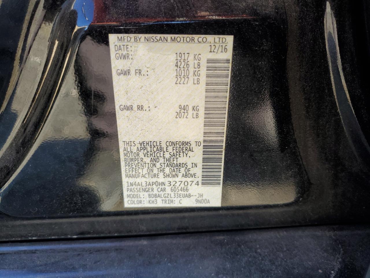 2017 Nissan Altima - Image 12