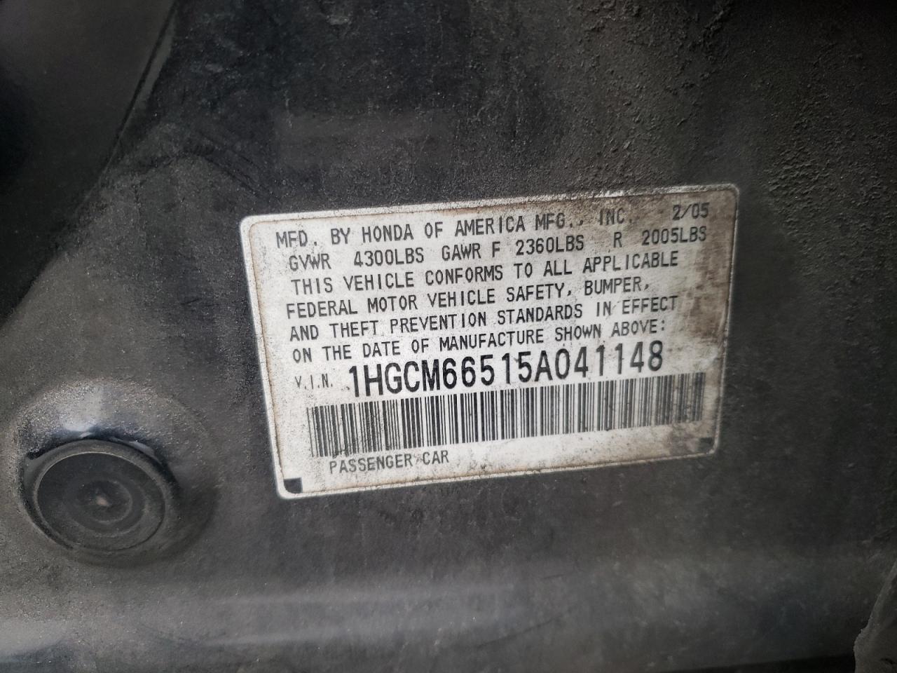 2005 Honda Accord - Image 12
