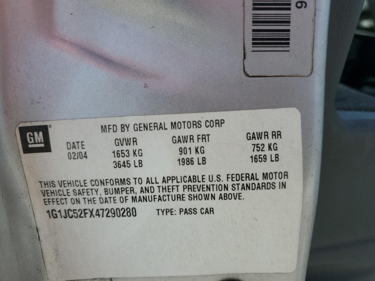 2004 Chevrolet Cavalier - Image 12