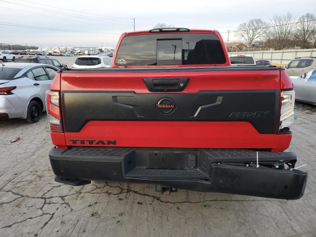  NISSAN TITAN 2020 Красный