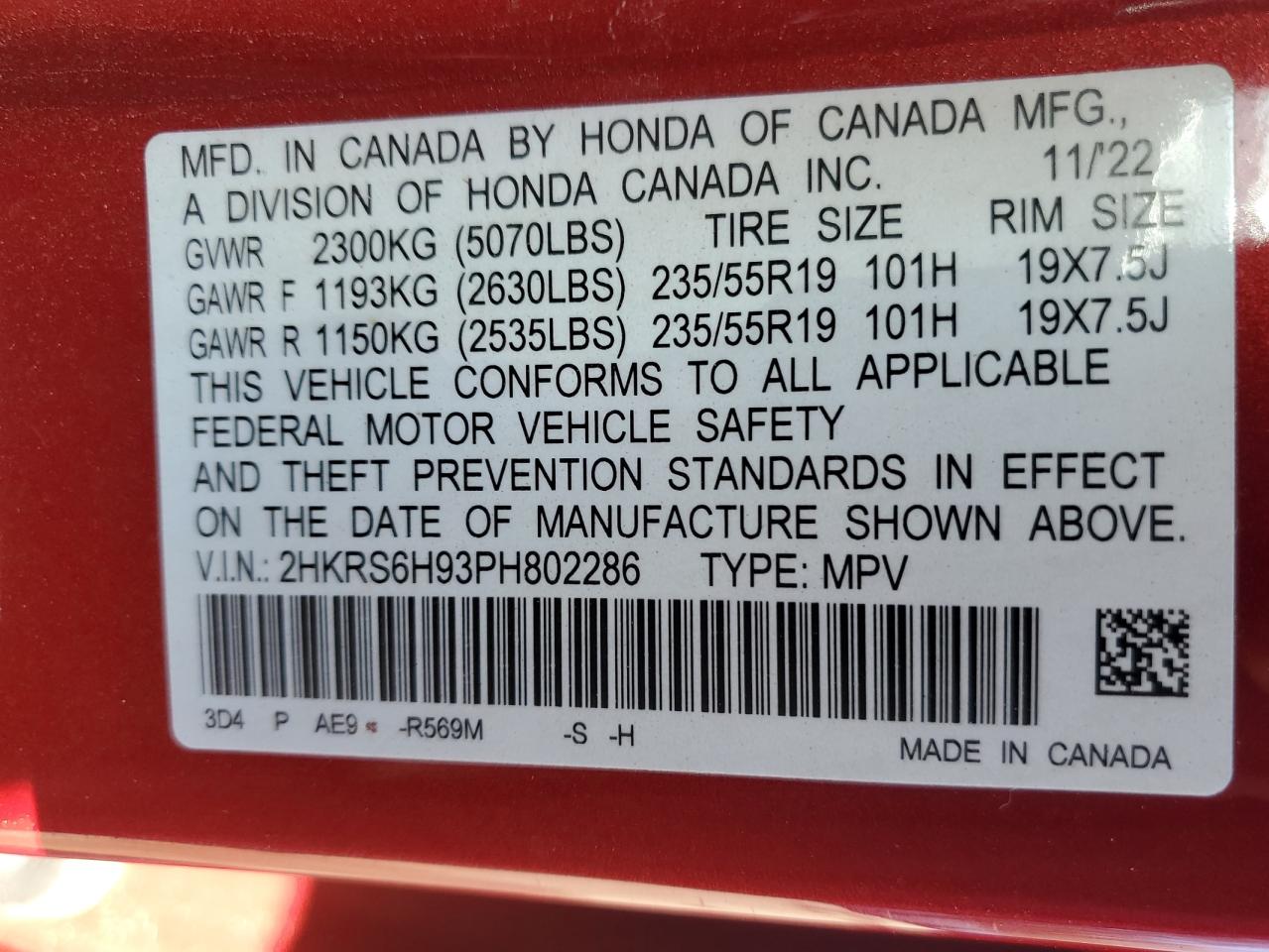 2023 Honda CR-V - Image 14