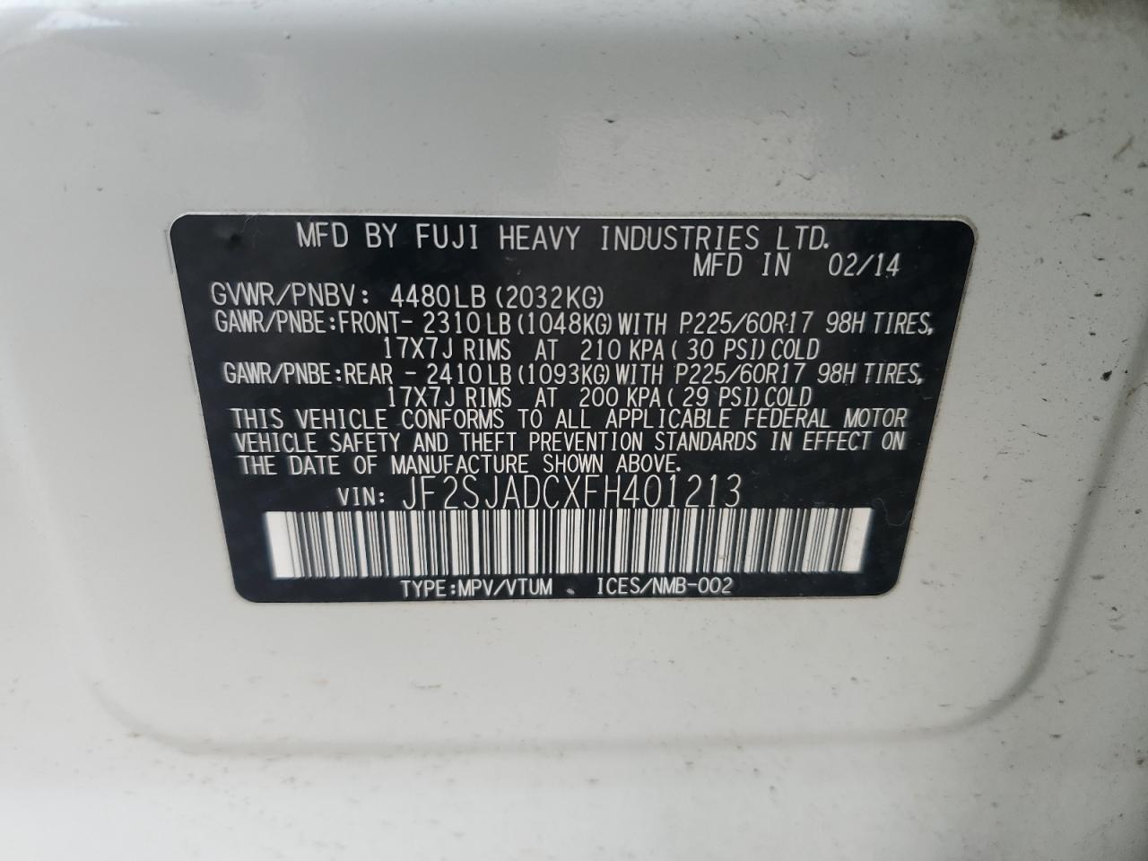 2015 Subaru Forester - Image 15