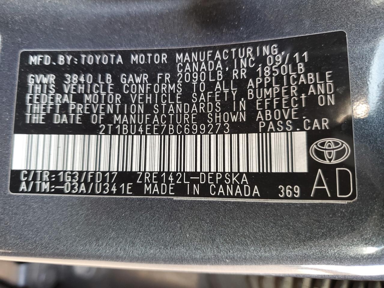 2011 Toyota Corolla - Image 12