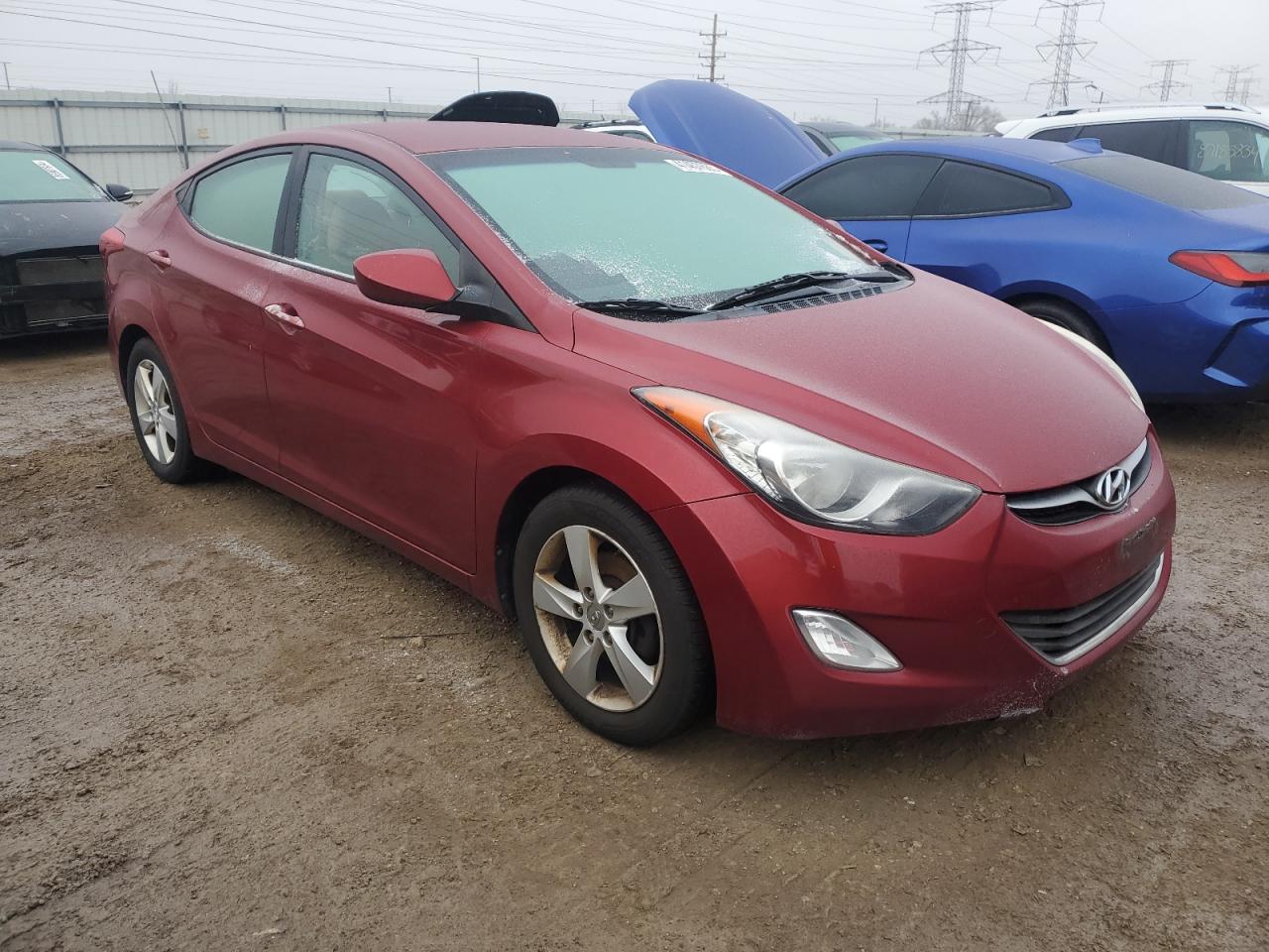 VIN 5NPDH4AE9DH444384 2013 HYUNDAI ELANTRA no.4