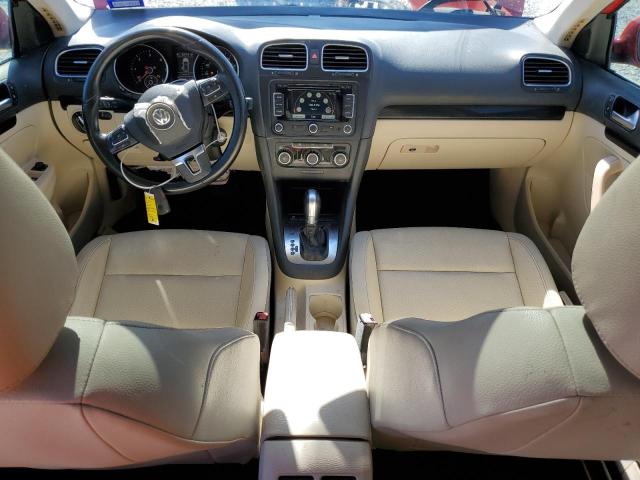  VOLKSWAGEN JETTA 2014 Красный