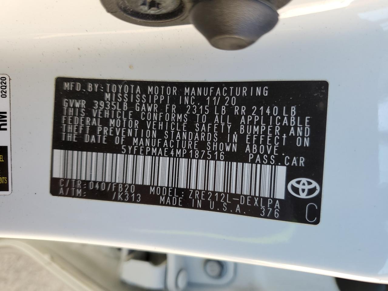 2021 Toyota Corolla - Image 12