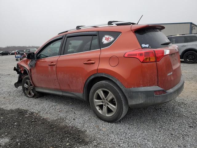  TOYOTA RAV4 2015 Оранжевий