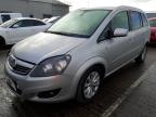 2013 VAUXHALL ZAFIRA DES for sale at Copart CHESTER