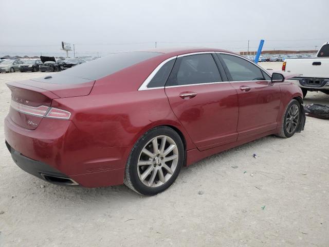  LINCOLN MKZ 2016 Бордовый
