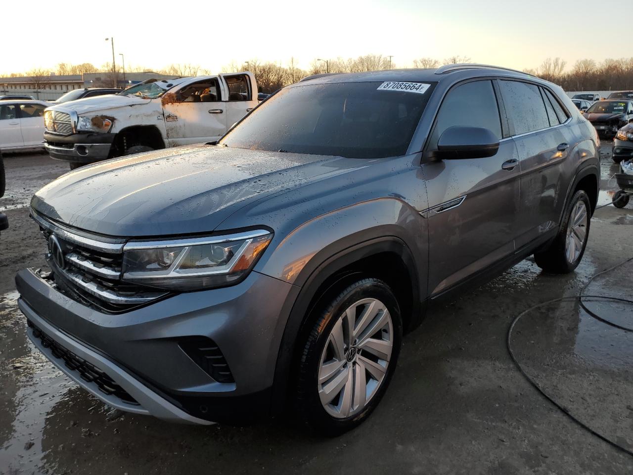 2022 Volkswagen Atlas Cross Sport Se للبيع في Louisville، KY - Side