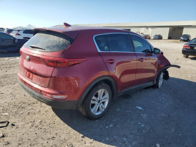  KIA SPORTAGE 2019 Червоний