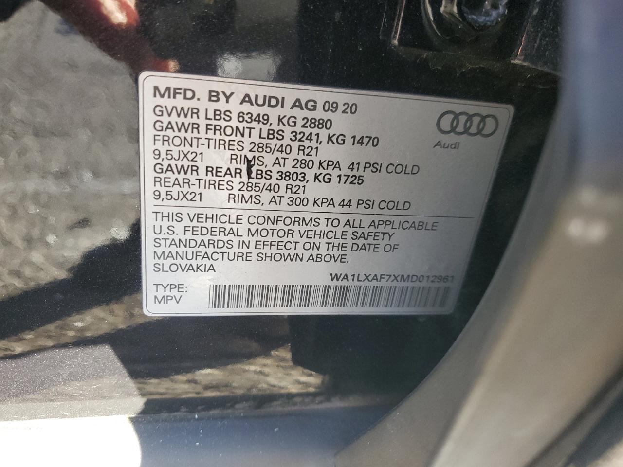 2021 Audi Q7 - Image 13