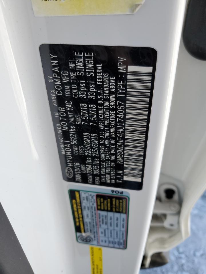 2017 Hyundai Santa Fe - Image 13